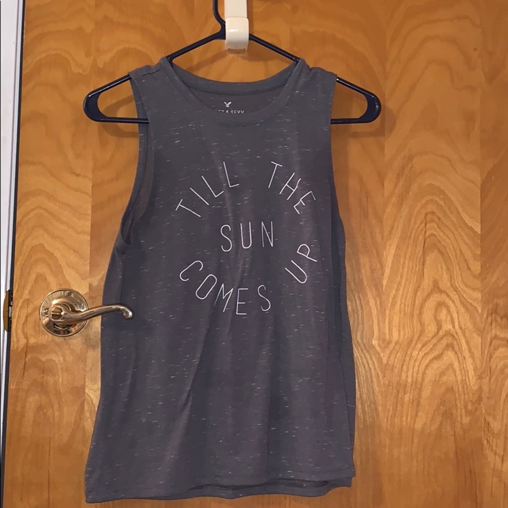 Soft and Sexy American Eagle Graphic Tanktop
